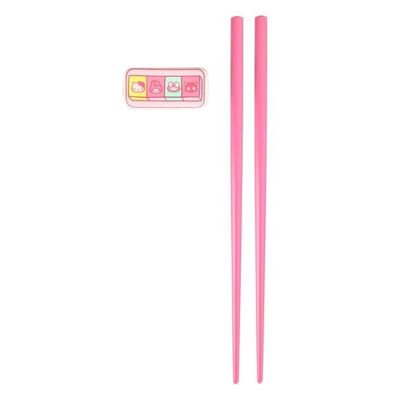 Hello Kitty Chococat Pompompurin Ceramic Chopsticks rests trays Set 4 - Picture 12 of 15